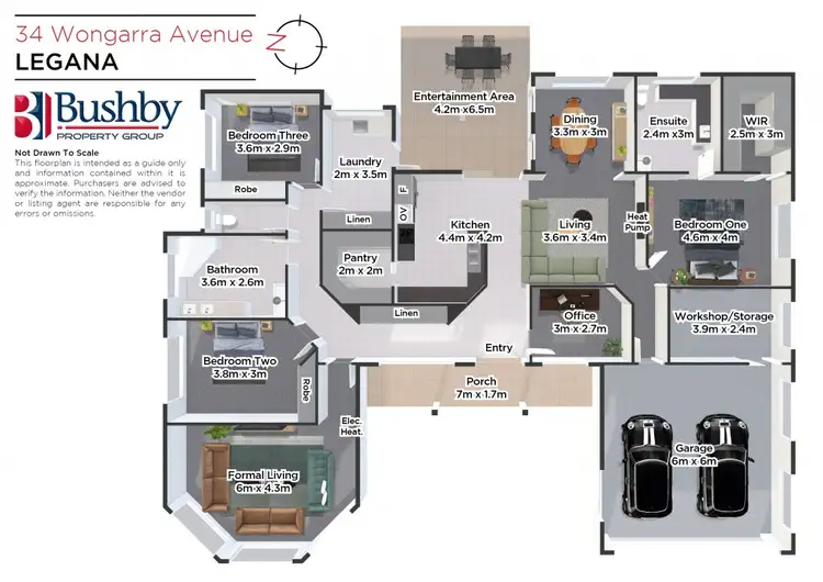 Floorplan of Homely house listing, 34 Wongarra Avenue, Legana TAS 7277