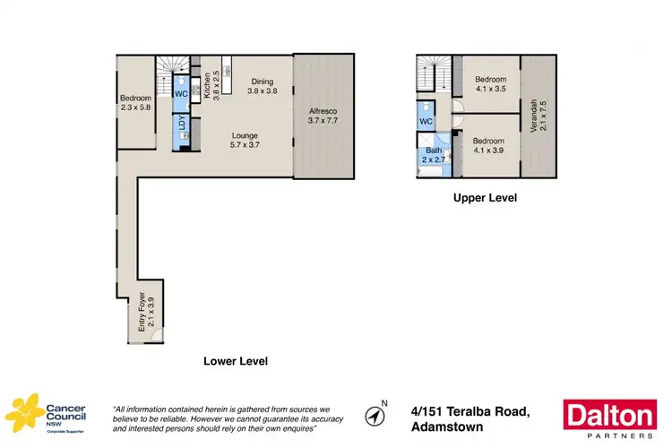 Floorplan of Homely apartment listing, 4/151 Teralba Road, Adamstown NSW 2289