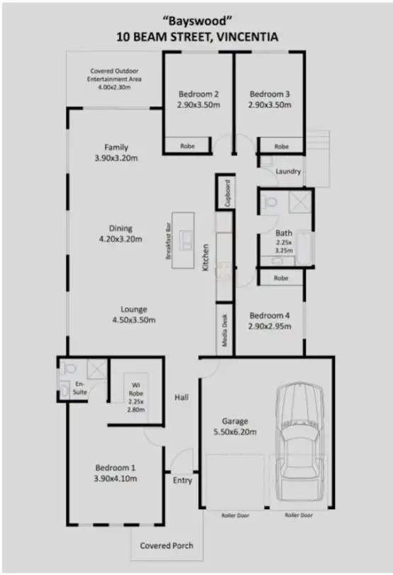 Floorplan of Homely house listing, 10 Beam Street, Vincentia NSW 2540