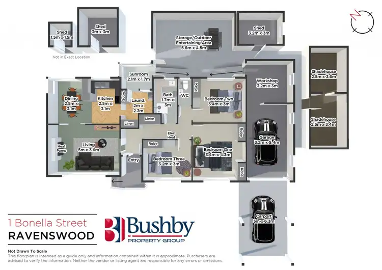 Floorplan of Homely house listing, 1 Bonella Street, Ravenswood TAS 7250