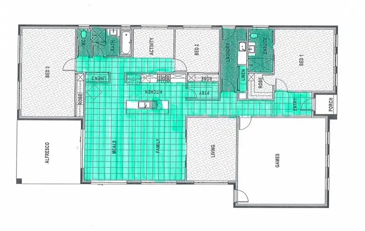 Floorplan of Homely house listing, 33 Nolan Lane, Tarrawingee VIC 3678