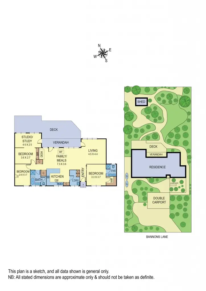 Floorplan of Homely house listing, 21 Bannons Lane, Yarrambat VIC 3091