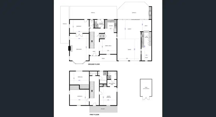 Floorplan of Homely house listing, 311 Stud Road, Dandenong North VIC 3175