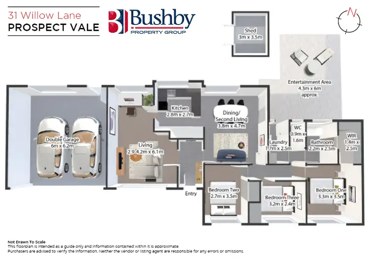 Floorplan of Homely house listing, 31 Willow Lane, Prospect Vale TAS 7250