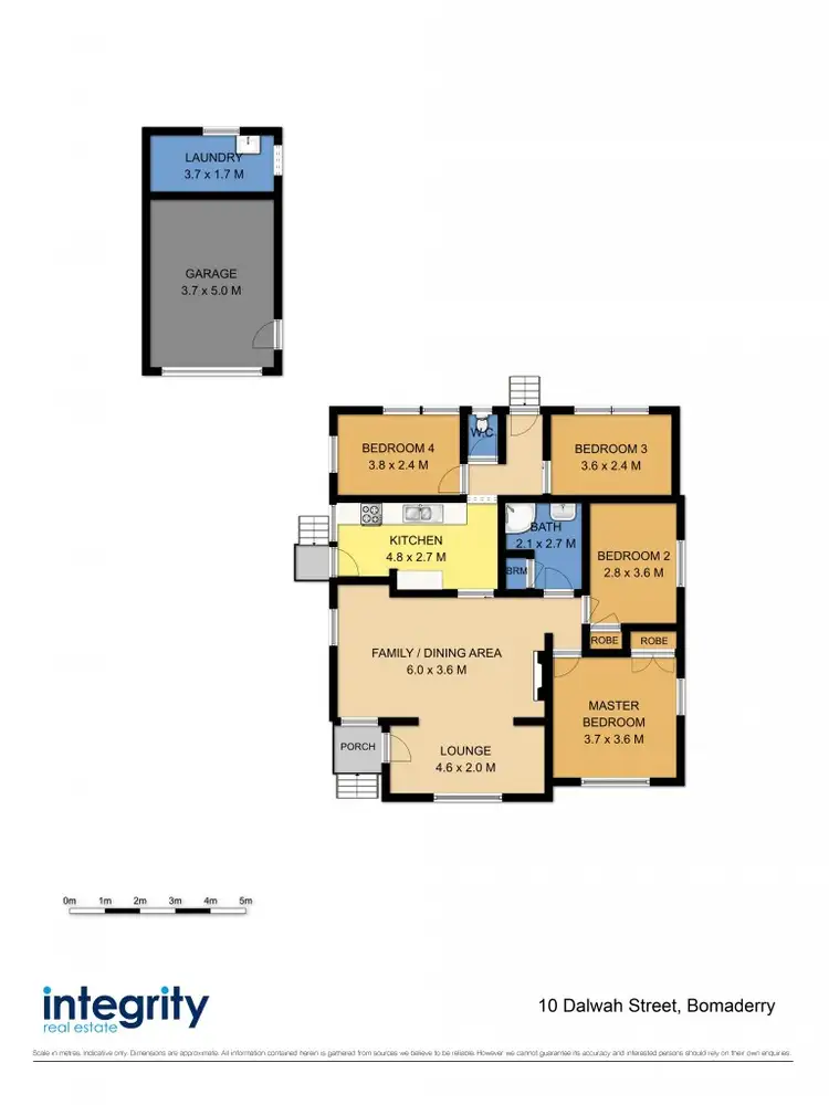 Floorplan of Homely house listing, 10 Dalwah Street, Bomaderry NSW 2541