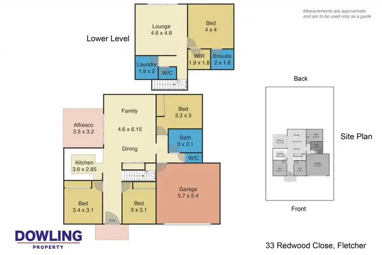 Floorplan of Homely house listing, 33 Redwood Close, Fletcher NSW 2287