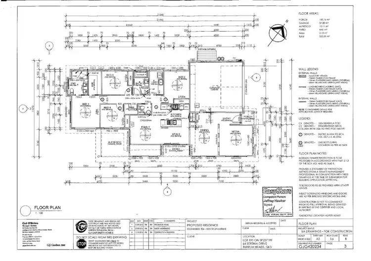 Floorplan of Homely house listing, 64 Sirenia Drive, Burrum Heads QLD 4659