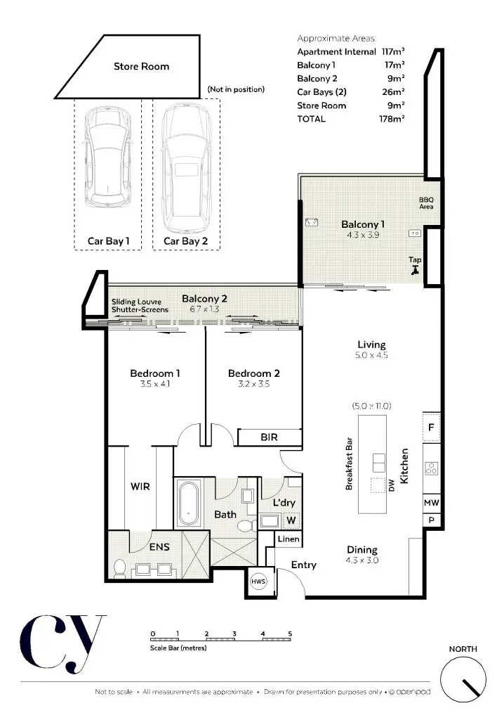 Floorplan of Homely apartment listing, 39/11 Leighton Beach Boulevard, North Fremantle WA 6159