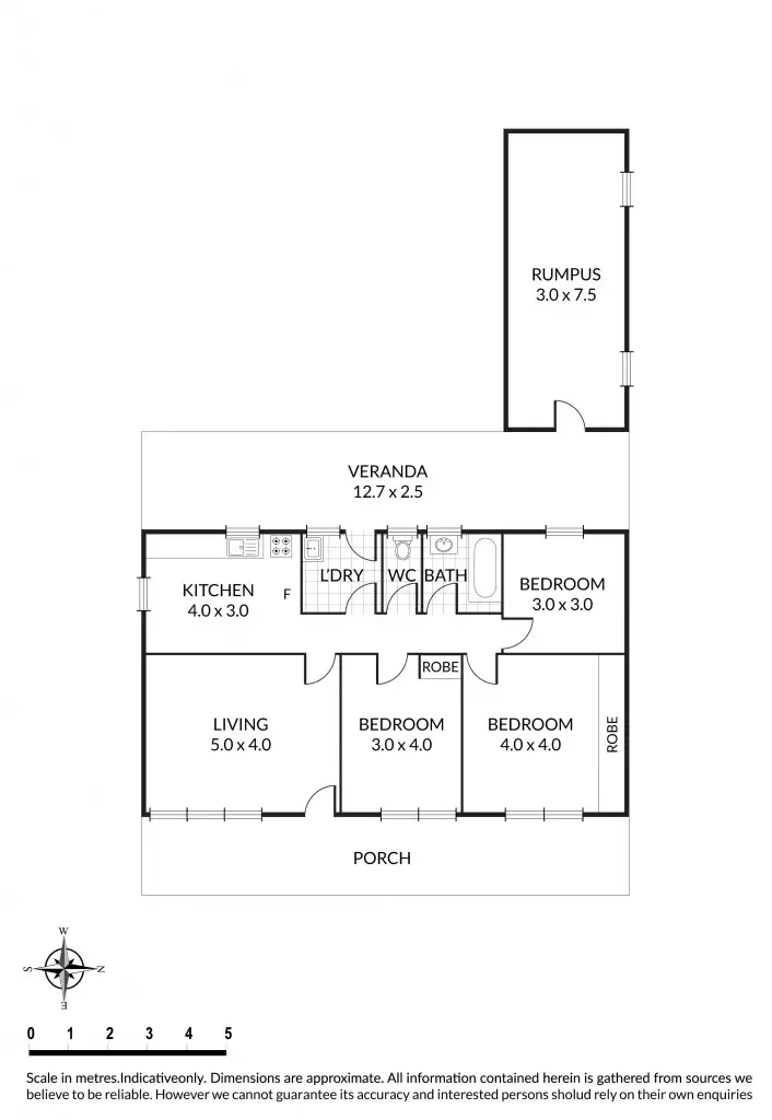 Floorplan of Homely house listing, 8 Shirley Avenue (Corner of Davies Avenue), Tranmere SA 5073