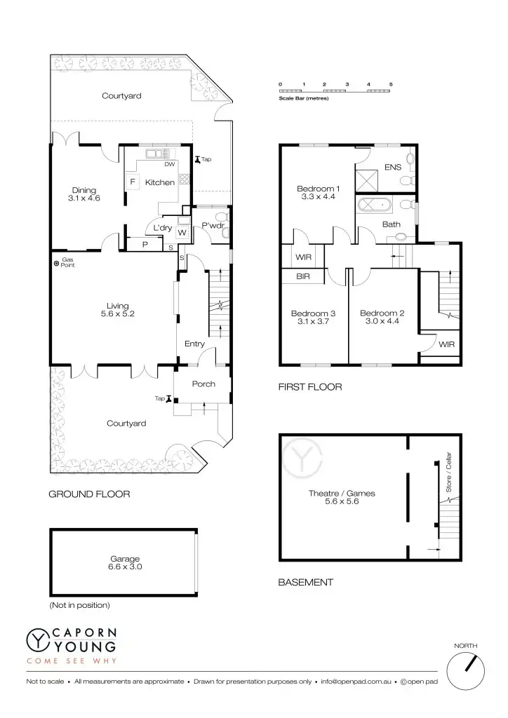 Floorplan of Homely house listing, 3 Aston Place, Claremont WA 6010