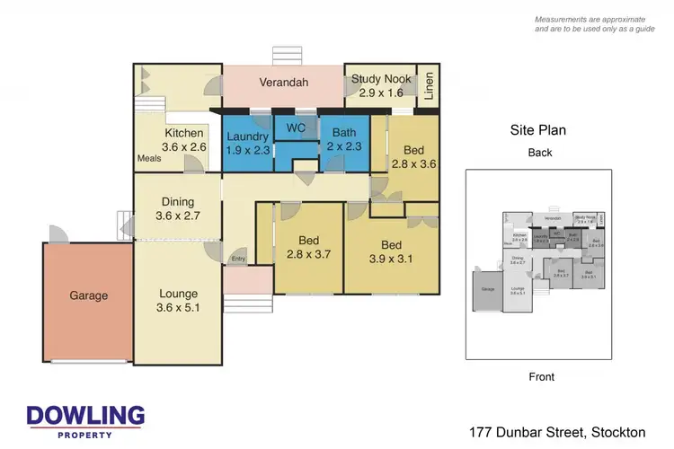 Floorplan of Homely house listing, 177 Dunbar Street, Stockton NSW 2295