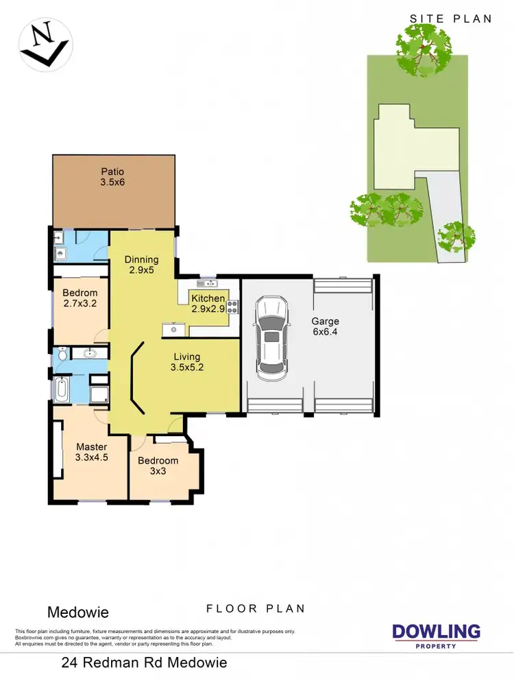 Floorplan of Homely house listing, 24 Redman Road, Medowie NSW 2318
