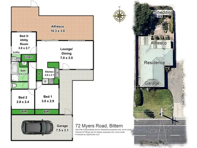 Floorplan of Homely house listing, 72 Myers Road, Bittern VIC 3918