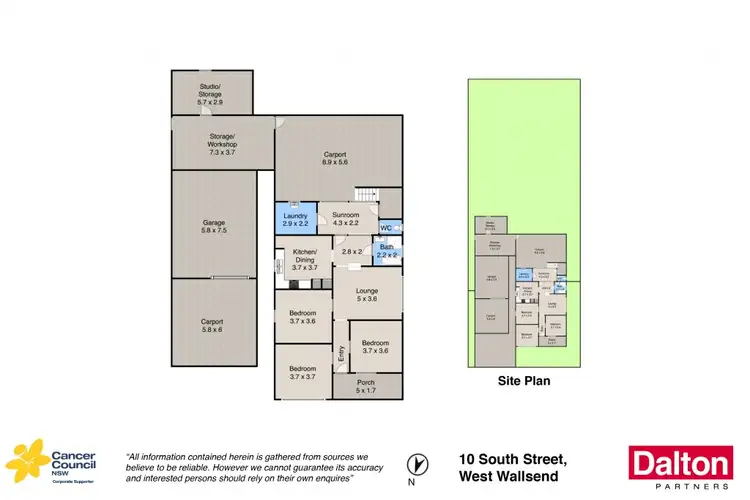 Floorplan of Homely house listing, 10 South Street, West Wallsend NSW 2286