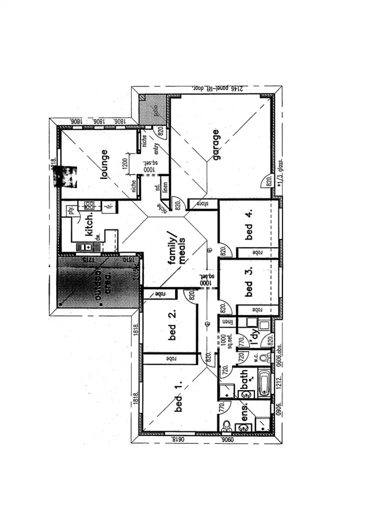 Floorplan of Homely house listing, 12 Starfish Crescent, Bargara QLD 4670