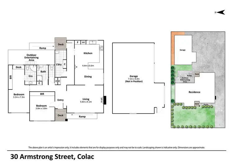 Floorplan of Homely house listing, 30 Armstrong Street, Colac VIC 3250
