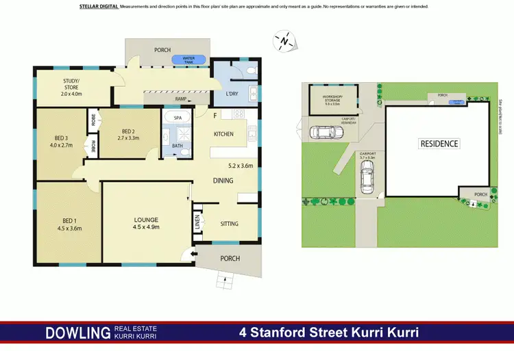 Floorplan of Homely house listing, 4 Stanford Street, Kurri Kurri NSW 2327