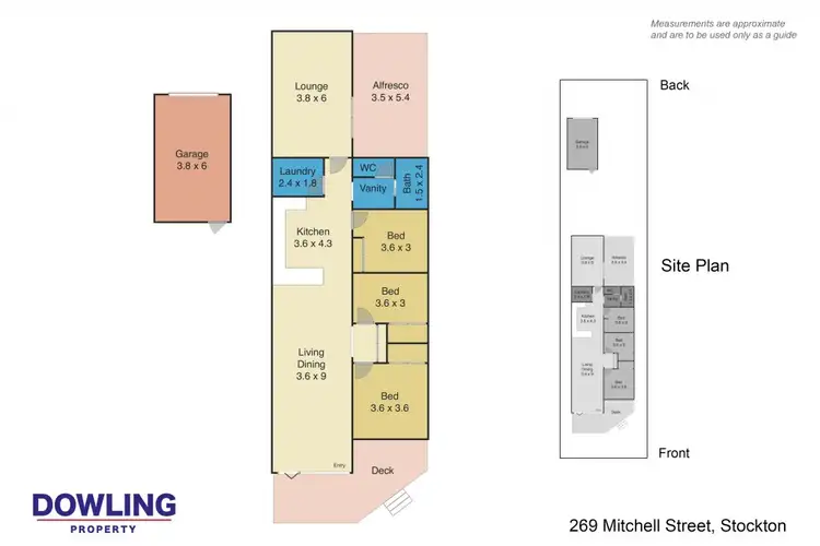 Floorplan of Homely house listing, 269 Mitchell Street, Stockton NSW 2295