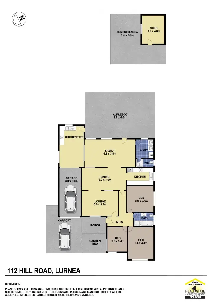 Floorplan of Homely house listing, 112 Hill Road, Lurnea NSW 2170