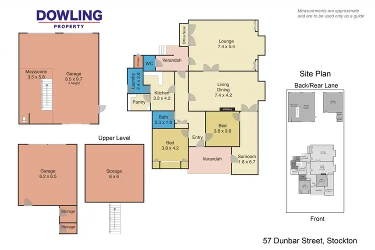 Floorplan of Homely house listing, 57 Dunbar Street, Stockton NSW 2295