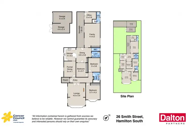 Floorplan of Homely house listing, 26 Smith Street, Hamilton South NSW 2303