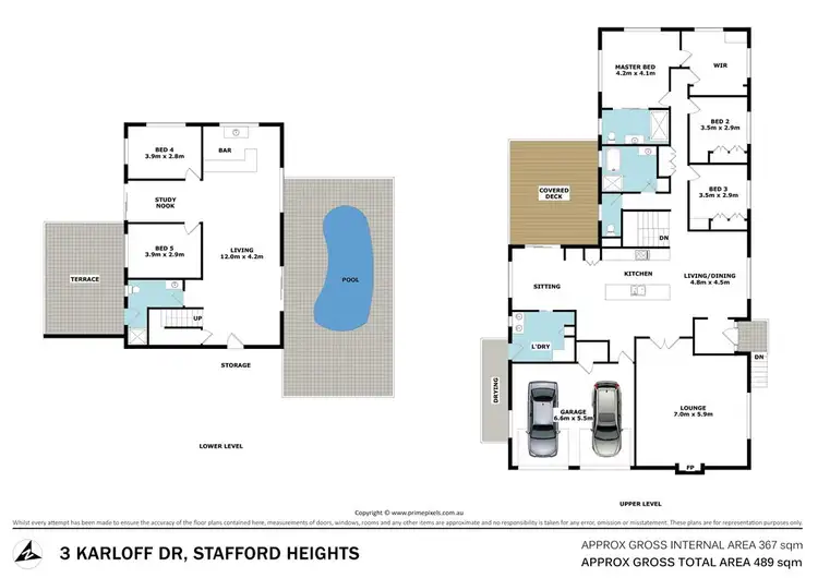 Floorplan of Homely house listing, 3 Karloff Drive, Stafford Heights QLD 4053