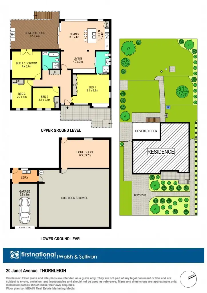 Floorplan of Homely house listing, 20 Janet Ave, Thornleigh NSW 2120