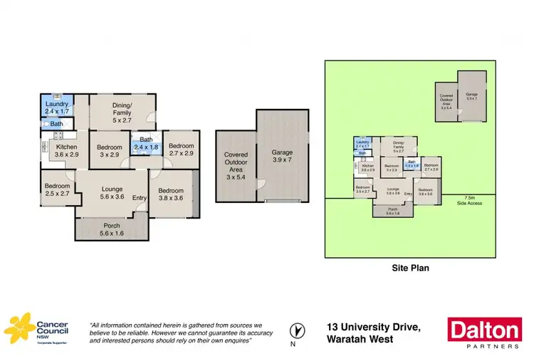 Floorplan of Homely house listing, 13 University Drive, Waratah West NSW 2298