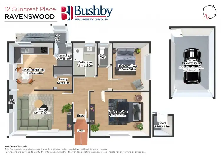 Floorplan of Homely house listing, 12 Suncrest Place, Ravenswood TAS 7250