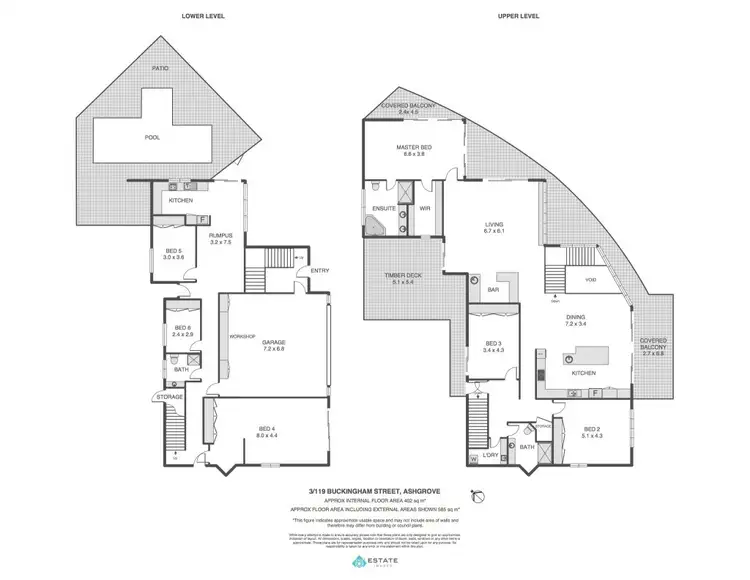 Floorplan of Homely house listing, 3/119 Buckingham Street, Ashgrove QLD 4060