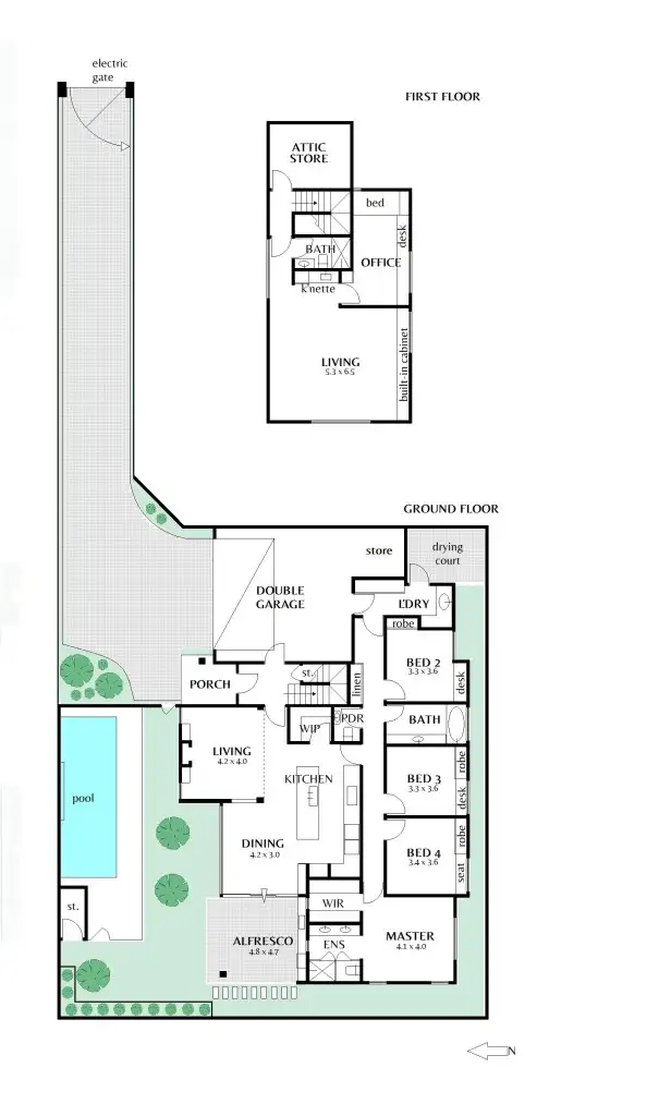 Floorplan of Homely house listing, 73A Dalgety Street, East Fremantle WA 6158