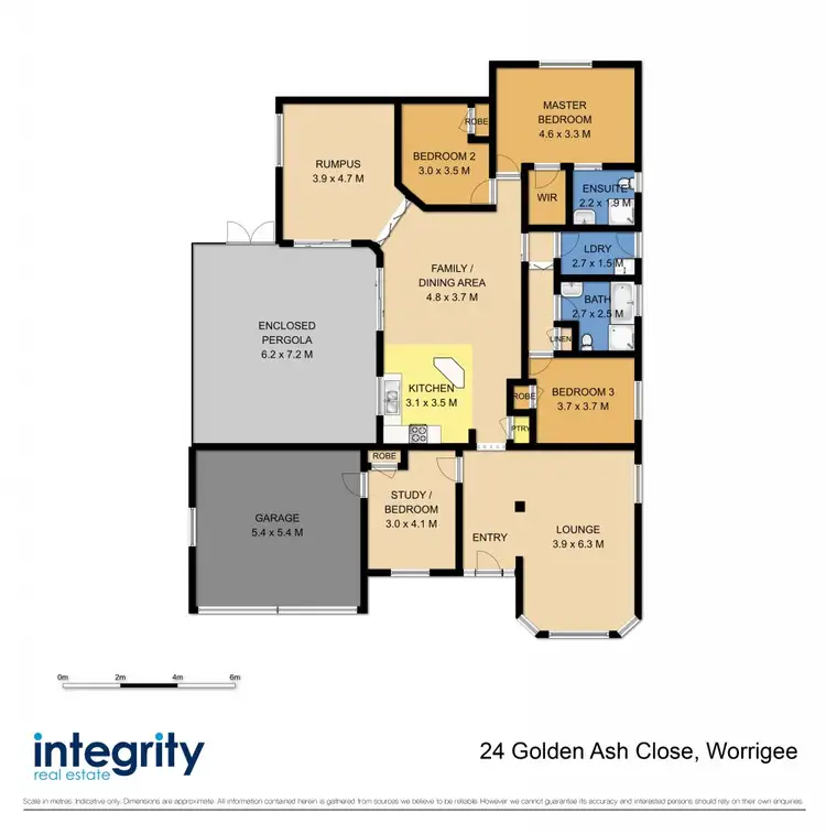 Floorplan of Homely house listing, 24 Golden Ash Close, Worrigee NSW 2540