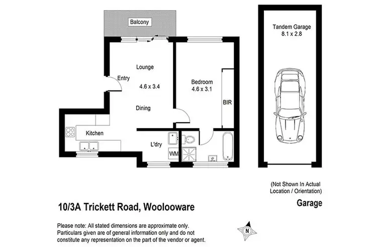 Floorplan of Homely unit listing, 10/3a Trickett Road, Woolooware NSW 2230