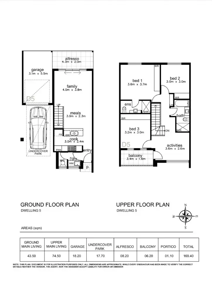 Floorplan of Homely house listing, 5/14 Dawn Avenue, Hectorville SA 5073