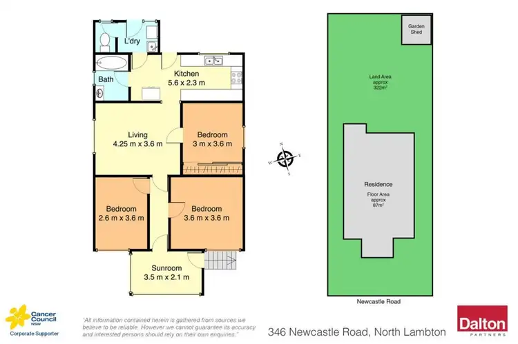 Floorplan of Homely house listing, 346 Newcastle Road, North Lambton NSW 2299
