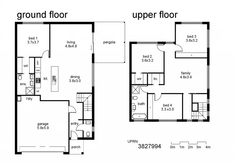 Floorplan of Homely unit listing, 1/6 Corella Close, Salamander Bay NSW 2317