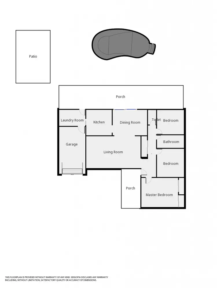 Floorplan of Homely house listing, 11 Pennington Street, Raymond Terrace NSW 2324