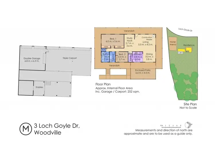 Floorplan of Homely house listing, 3 Loch Goyle Drive, Woodville NSW 2321