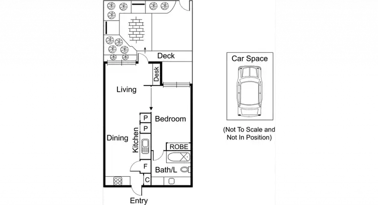 Floorplan of Homely apartment listing, 12 Napier Street, South Melbourne VIC 3205