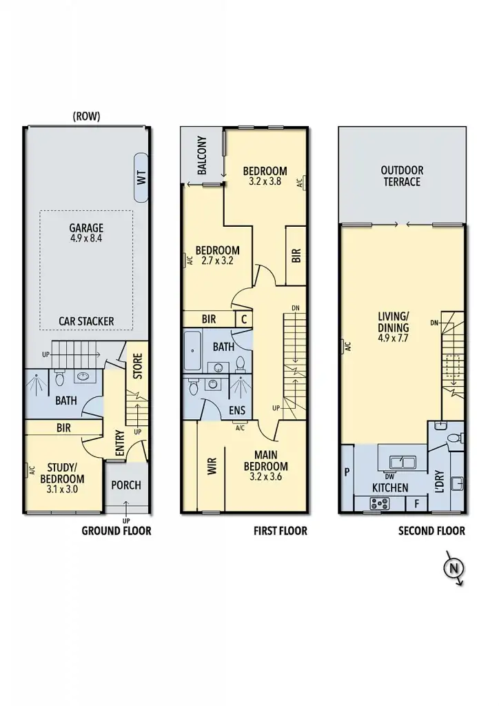 Floorplan of Homely house listing, 4/582 Nicholson Street, Fitzroy North VIC 3068