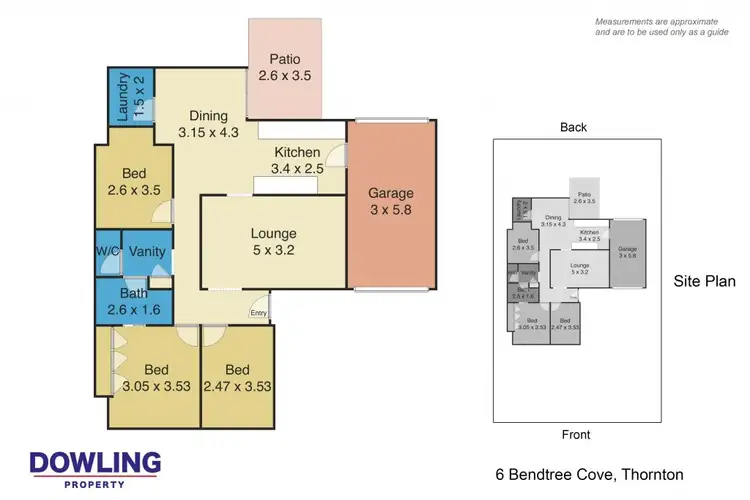 Floorplan of Homely house listing, 6 Bendtree Cove, Thornton NSW 2322
