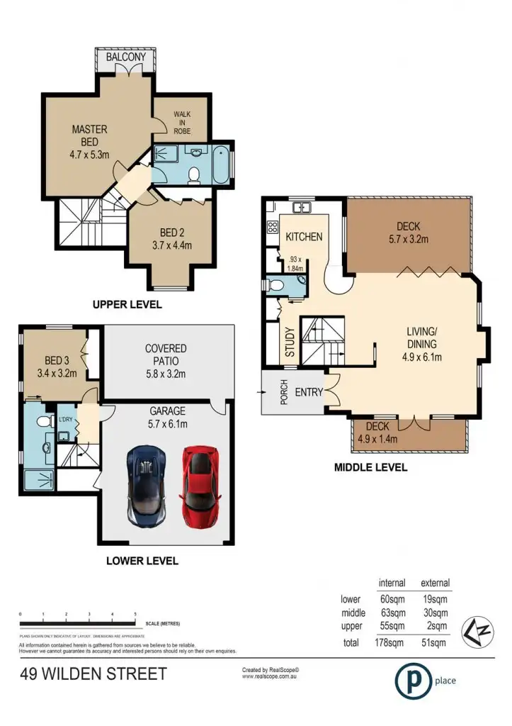 Floorplan of Homely house listing, 49 Wilden Street, Paddington QLD 4064