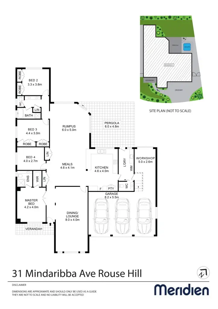 Floorplan of Homely house listing, 31 Mindaribba Ave, Rouse Hill NSW 2155