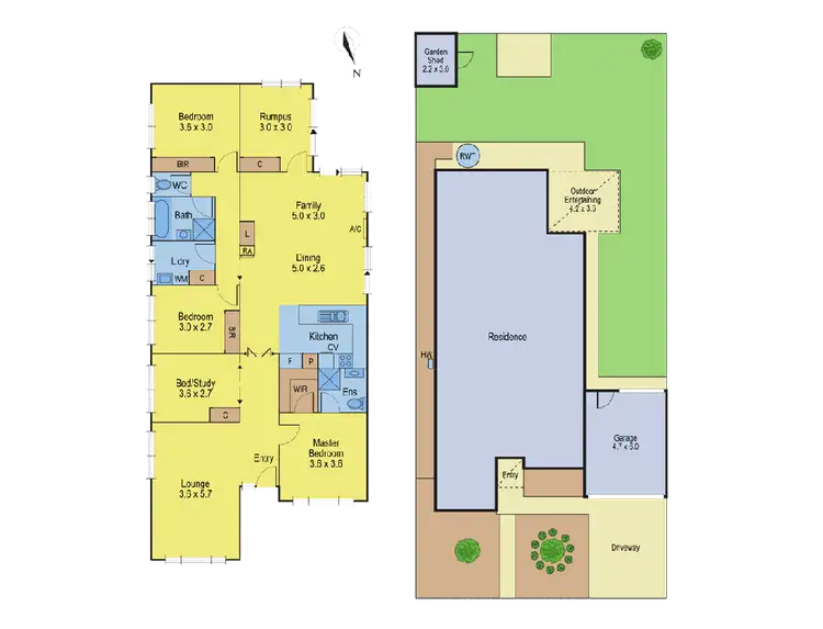 Floorplan of Homely house listing, 17 Alan Street, Grovedale VIC 3216