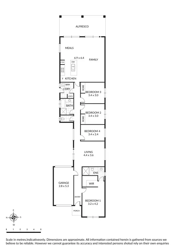 Floorplan of Homely house listing, 5A The Parkway, Holden Hill SA 5088