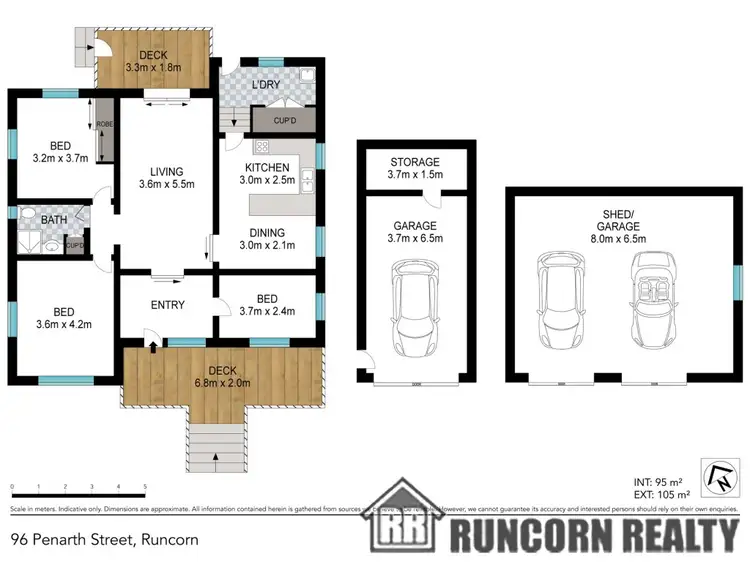 Floorplan of Homely house listing, 96 Penarth Street, Runcorn QLD 4113