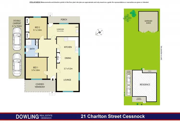 Floorplan of Homely house listing, 21 Charlton Street, Cessnock NSW 2325