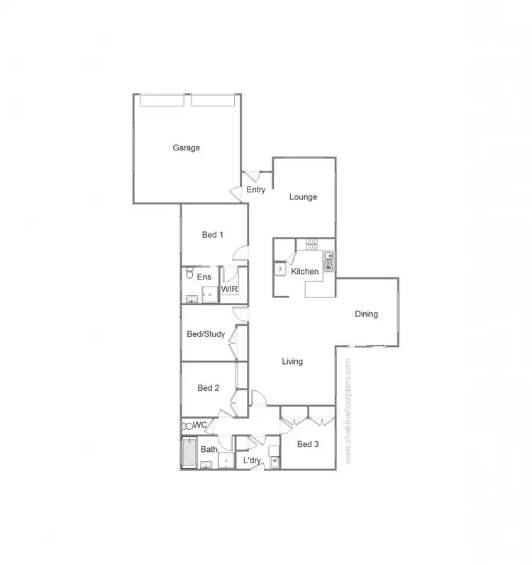 Floorplan of Homely house listing, 18 Cambridge Drive, Mansfield VIC 3722