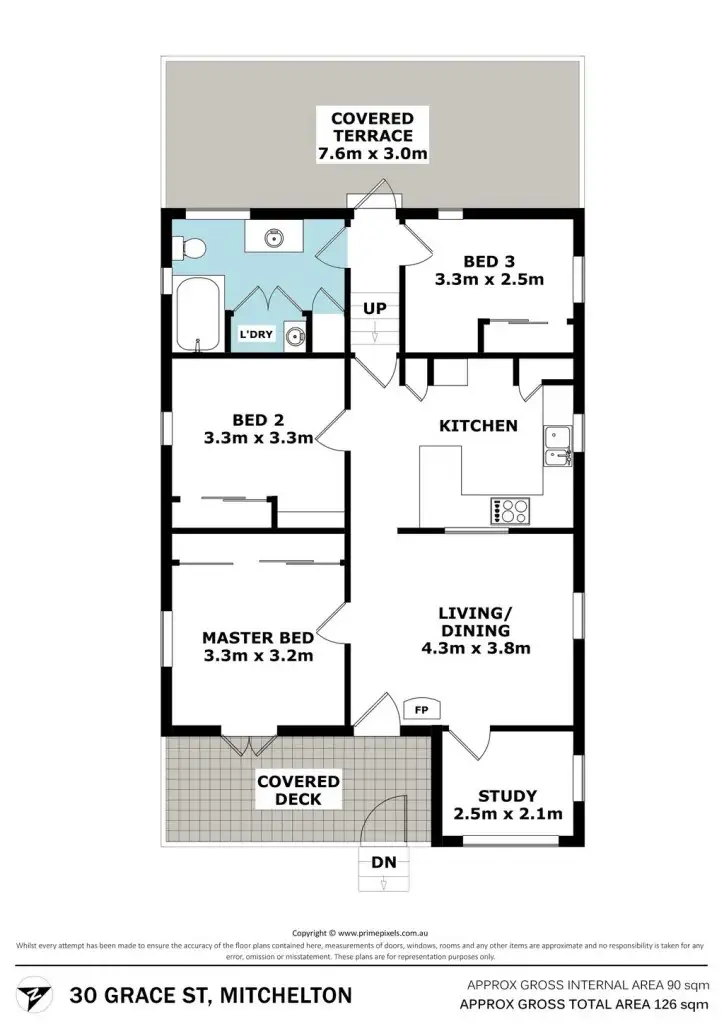 Floorplan of Homely house listing, 30 Grace Street, Mitchelton QLD 4053