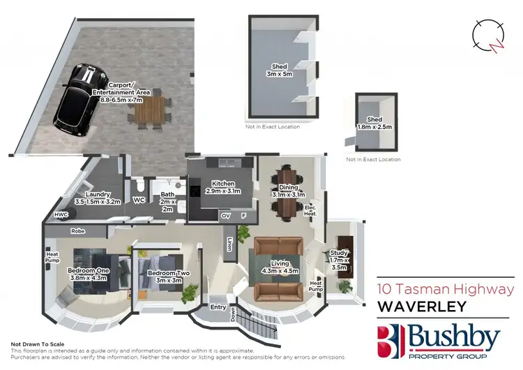 Floorplan of Homely house listing, 10 Tasman Highway, Waverley TAS 7250
